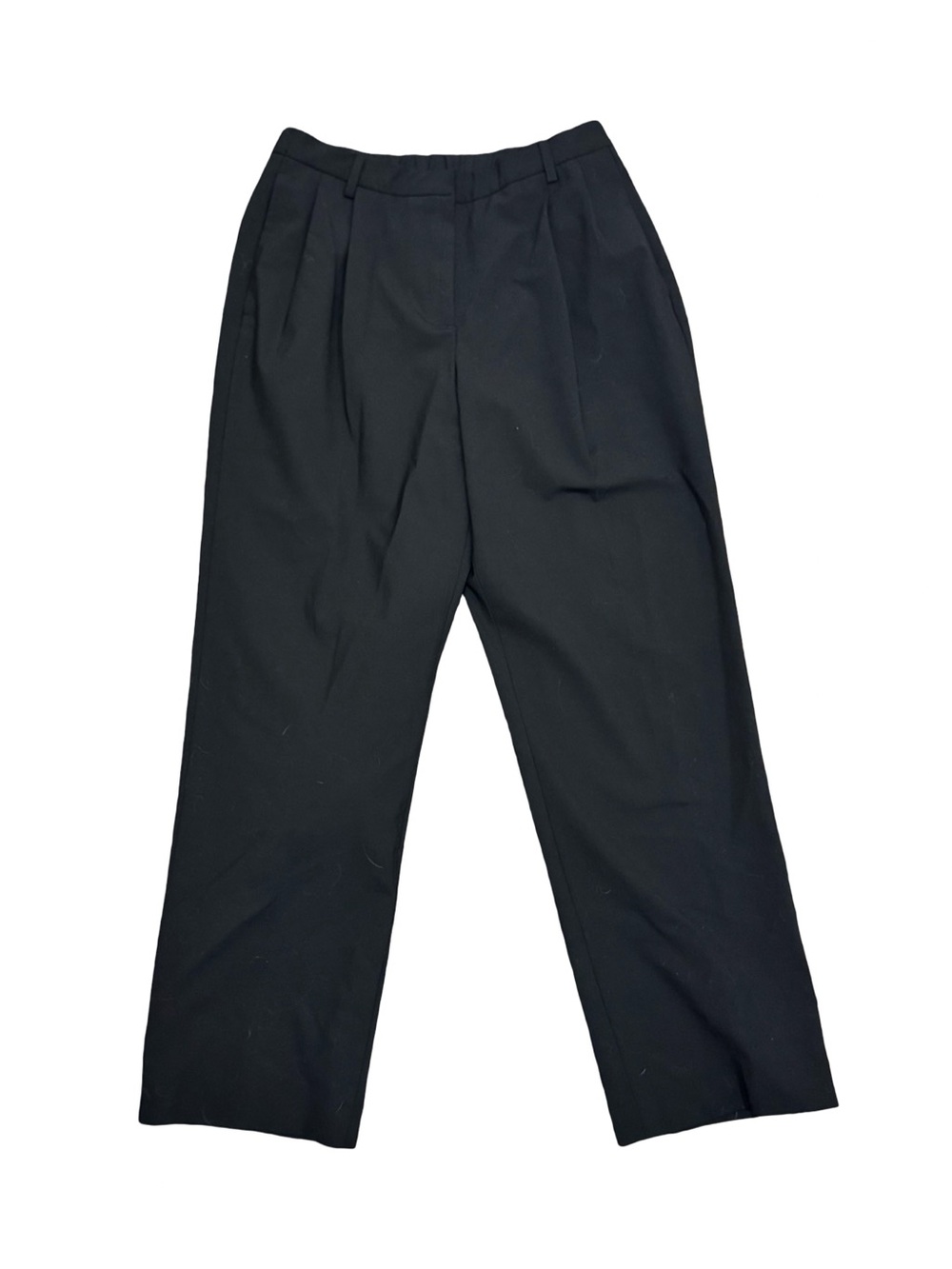 〰️▪️ Lands' End Black Pleated Trouser Pants ▪️〰️